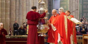 Holy Mass - Cathedral at Santiago de Compostela