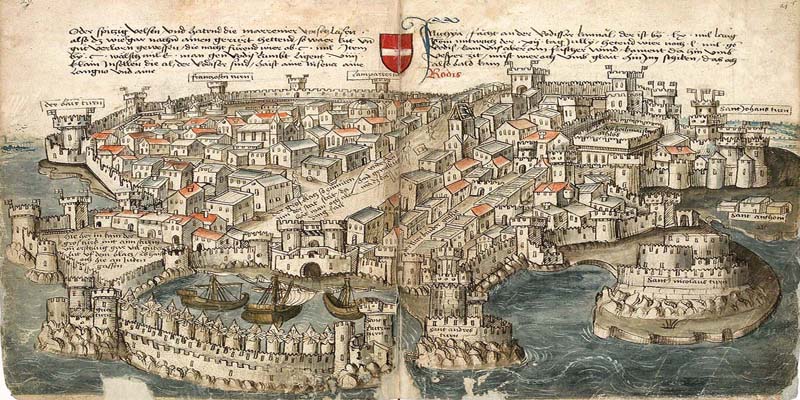 A map of the city of venice in 1 5 9 0.