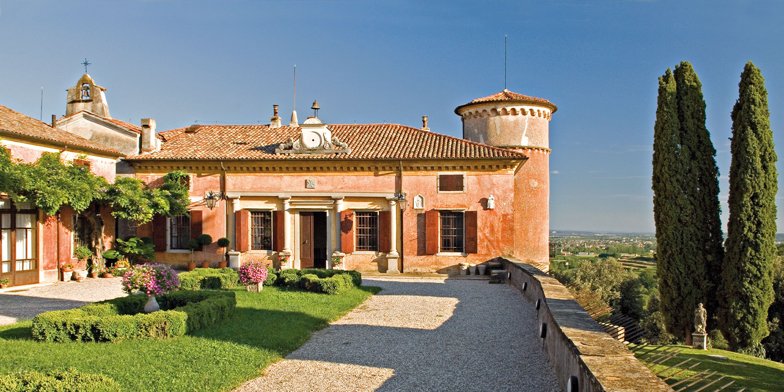 Image of a home on the beautiful Rocca Bernarda Wine Estate