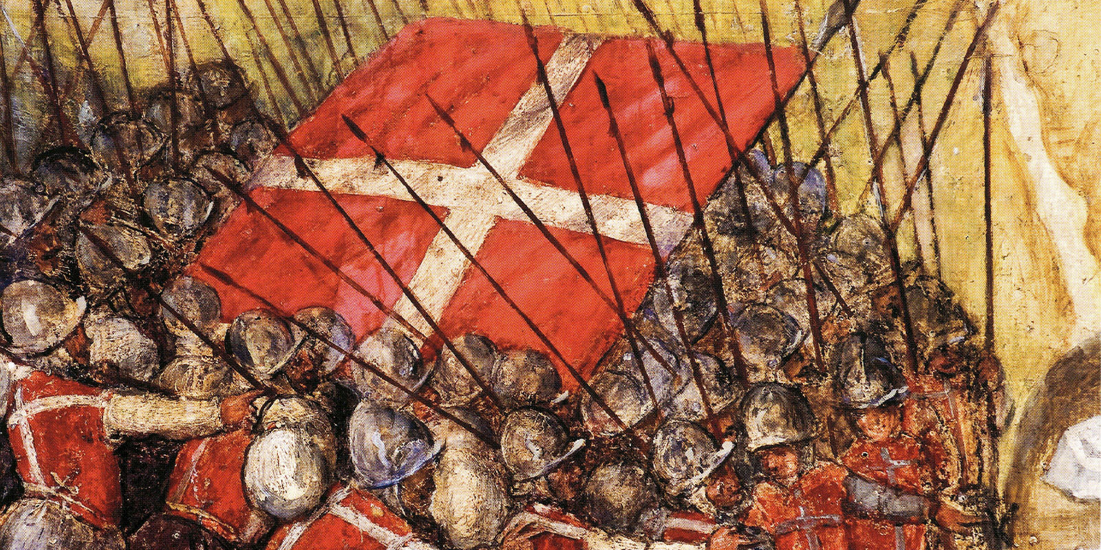 Fresco from the Grand Master's Palace on the Seige at Malta