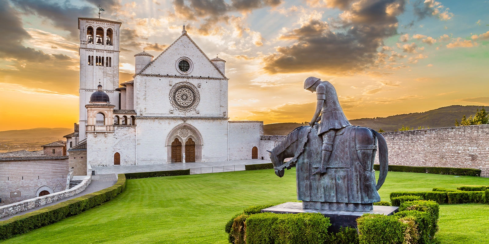 Saints & Knights from Venice to Umbria Italy